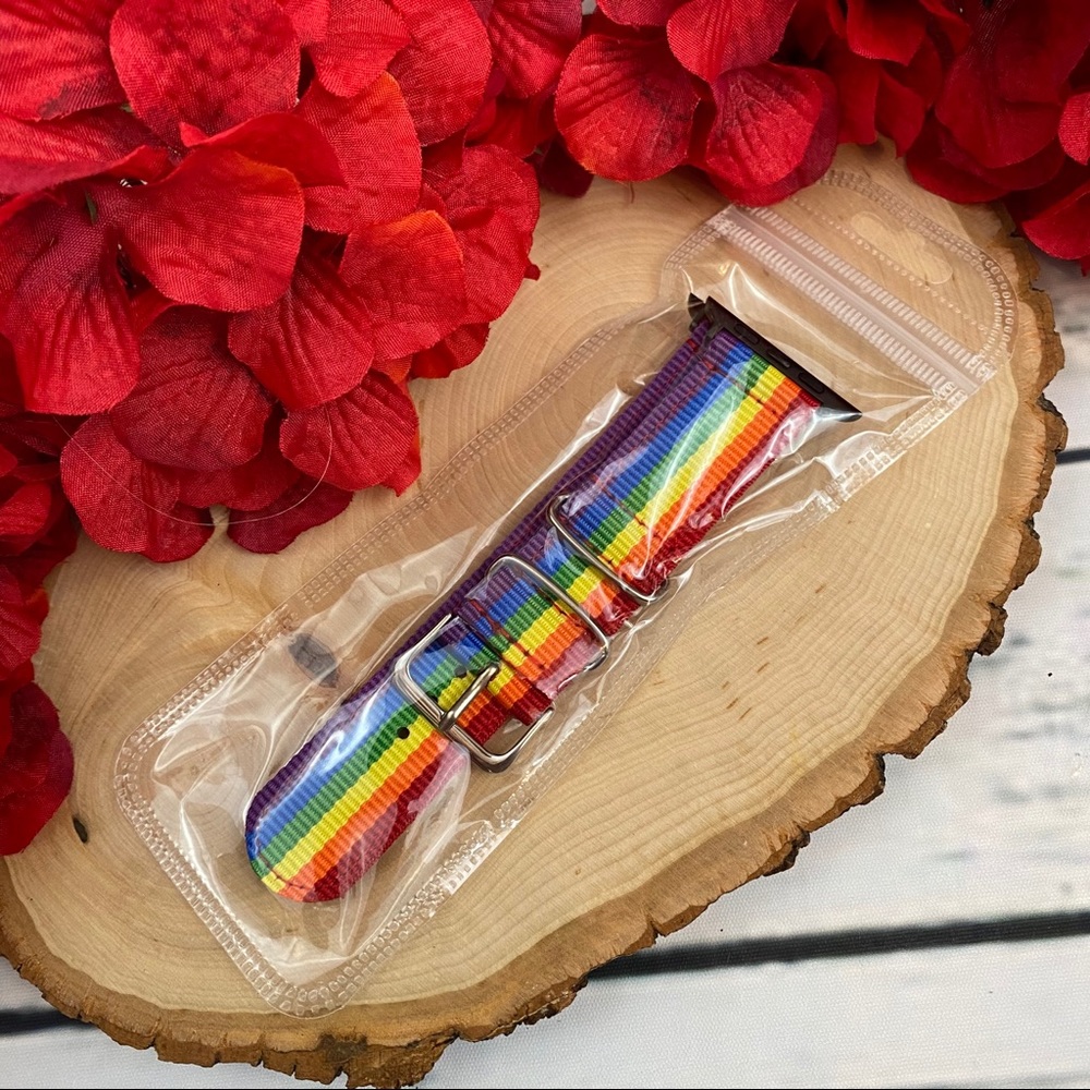 đRainbow Nylon Watchband for Apple Watch - Picture 14 of 15